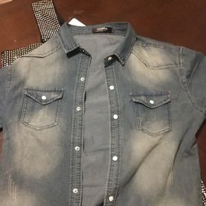 Denim shirt